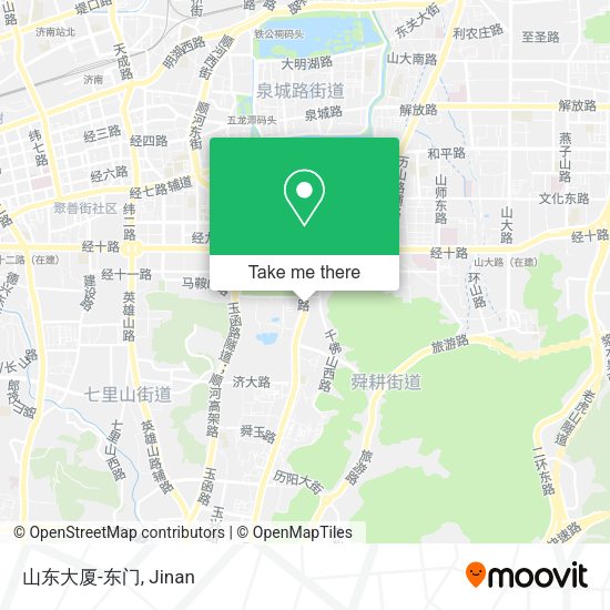 山东大厦-东门 map
