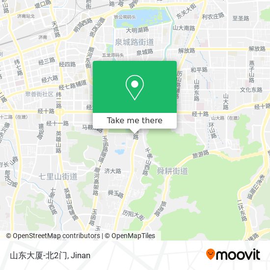 山东大厦-北2门 map