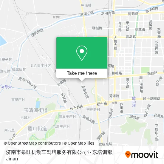 济南市泉旺机动车驾培服务有限公司亚东培训部 map