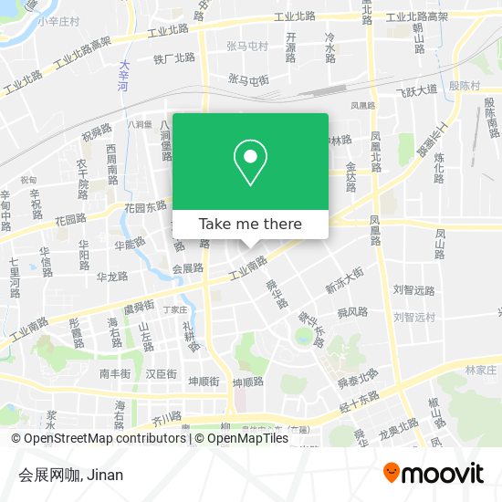 会展网咖 map
