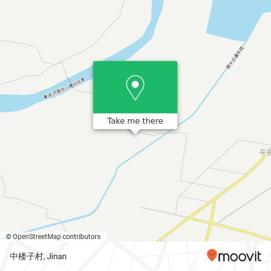 中楼子村 map