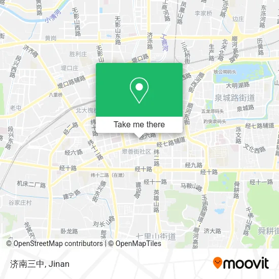 济南三中 map