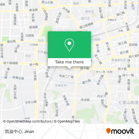 凯旋中心 map