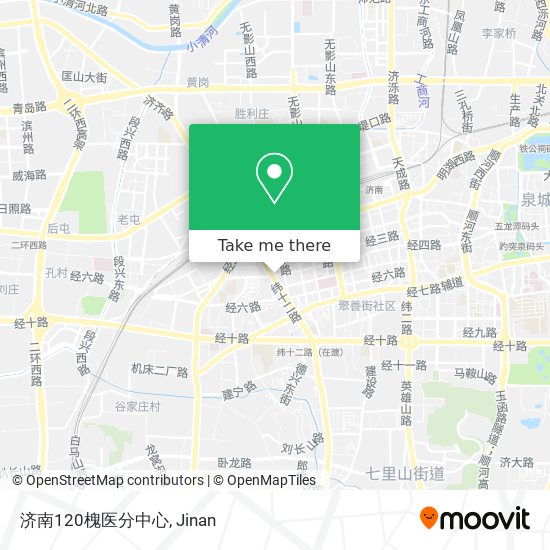 济南120槐医分中心 map