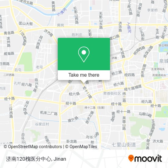 济南120槐医分中心 map