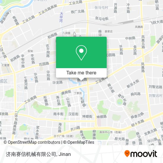 济南赛信机械有限公司 map