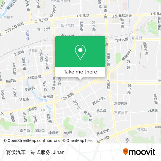 赛伏汽车一站式服务 map
