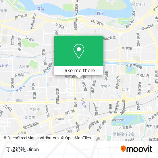 守起馄饨 map
