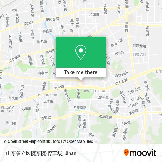 山东省立医院东院-停车场 map