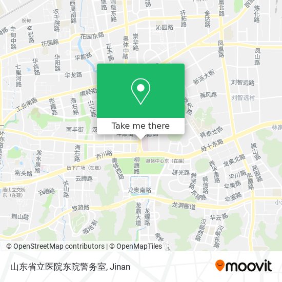 山东省立医院东院警务室 map