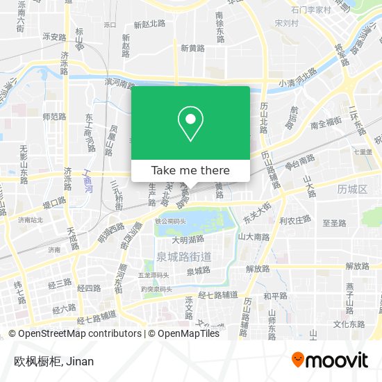 欧枫橱柜 map