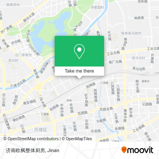 济南欧枫整体厨房 map