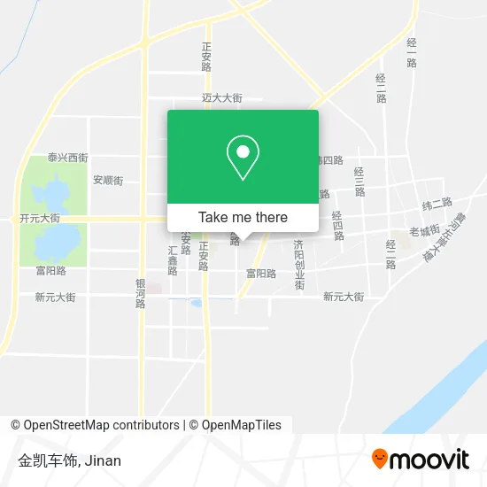 金凯车饰 map