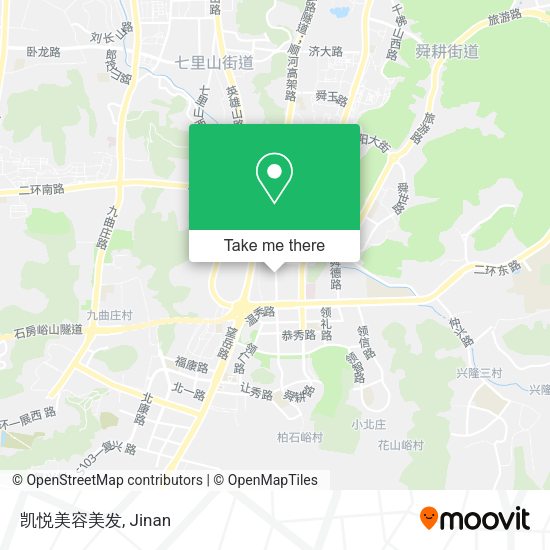 凯悦美容美发 map