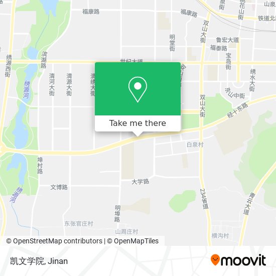 凯文学院 map