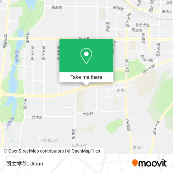 凯文学院 map