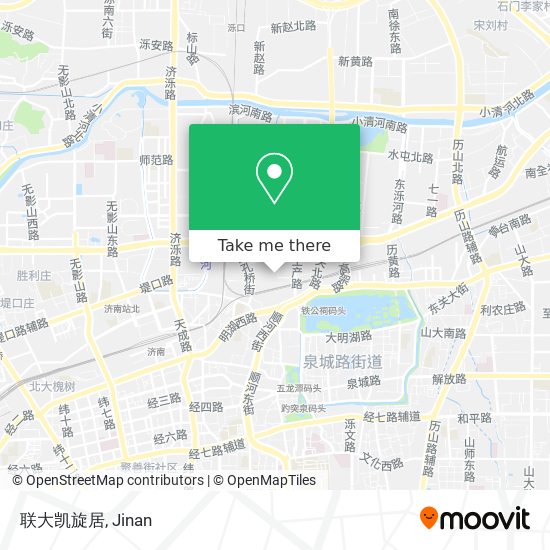 联大凯旋居 map