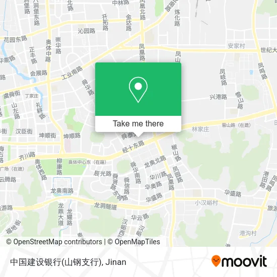 中国建设银行(山钢支行) map