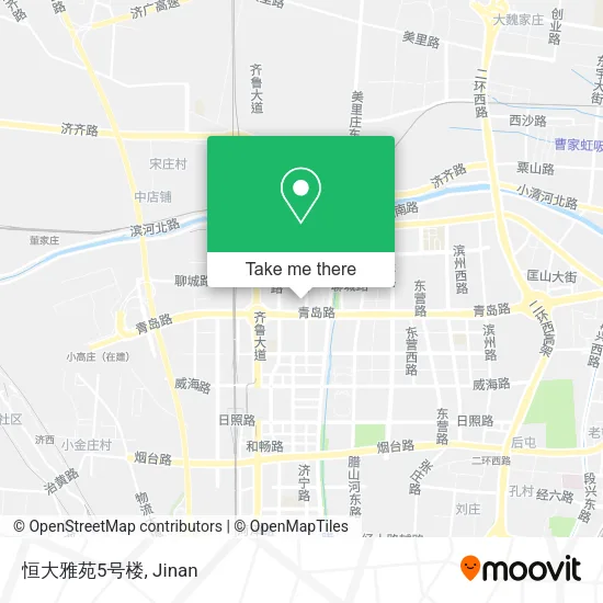 恒大雅苑5号楼 map
