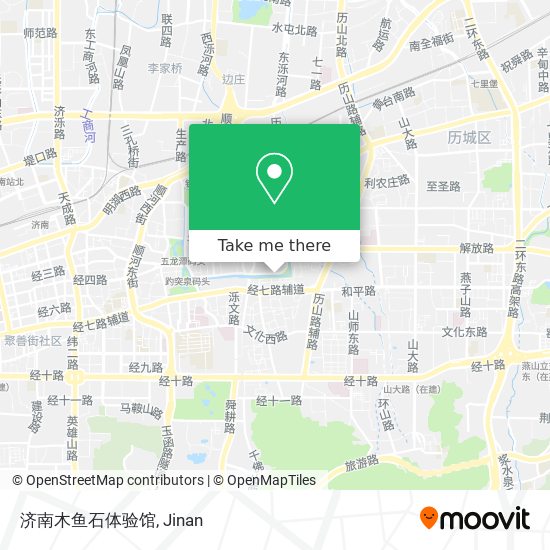 济南木鱼石体验馆 map