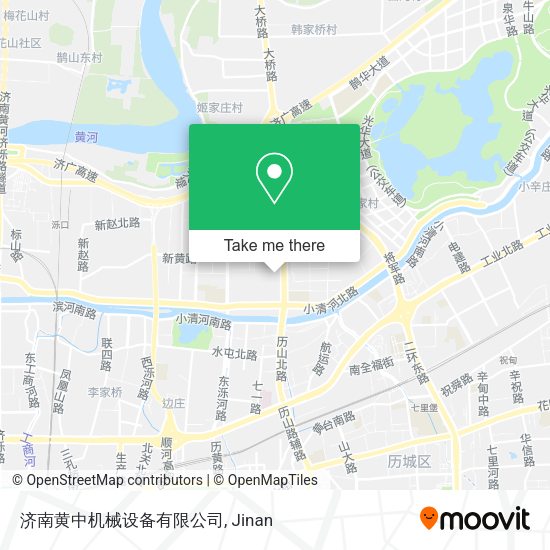济南黄中机械设备有限公司 map