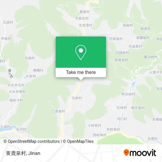 黄鹿泉村 map