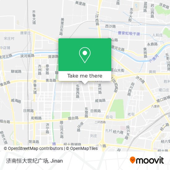 济南恒大世纪广场 map