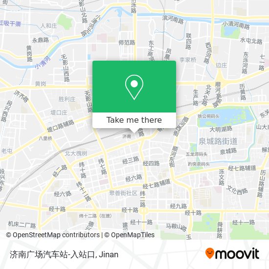 济南广场汽车站-入站口 map