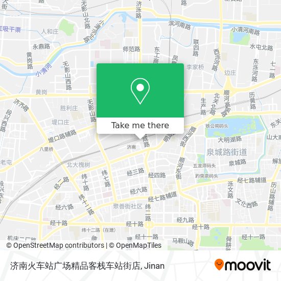 济南火车站广场精品客栈车站街店 map