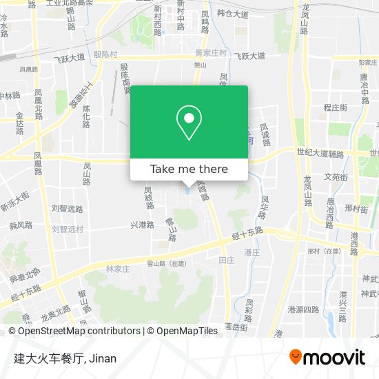 建大火车餐厅 map