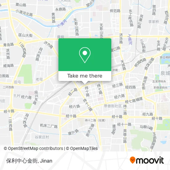 保利中心金街 map