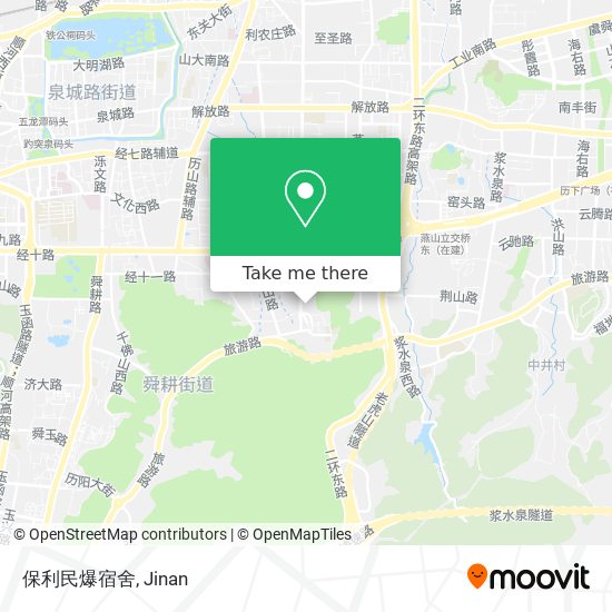 保利民爆宿舍 map