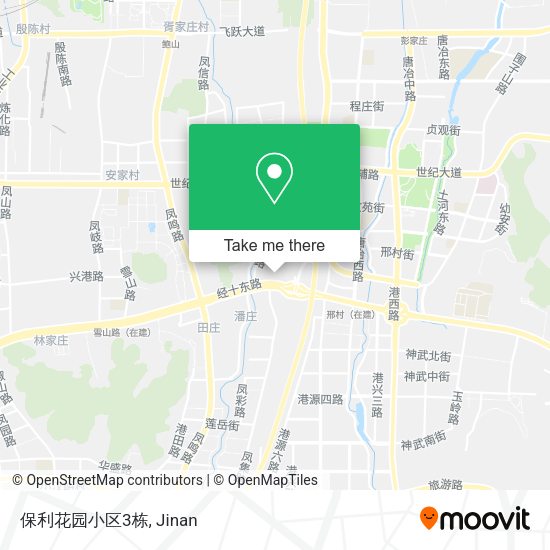 保利花园小区3栋 map