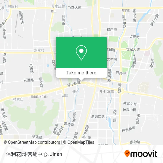保利花园-营销中心 map