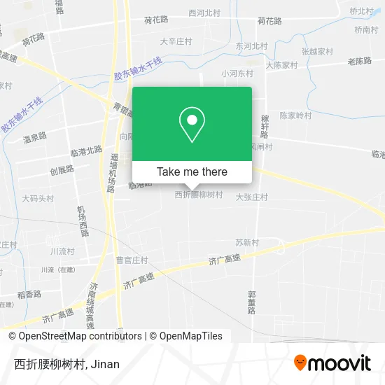 西折腰柳树村 map