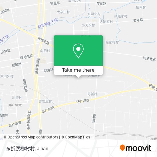 东折腰柳树村 map