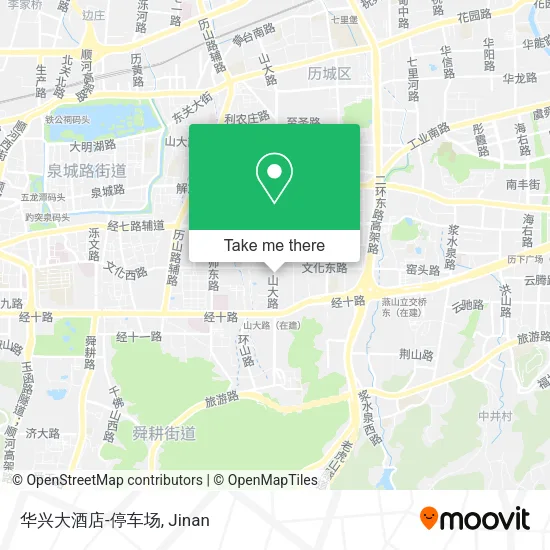 华兴大酒店-停车场 map