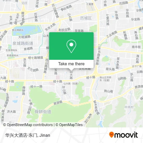 华兴大酒店-东门 map