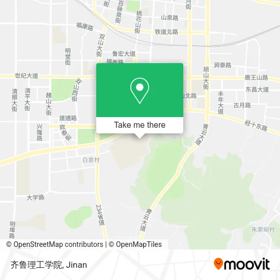 齐鲁理工学院 map