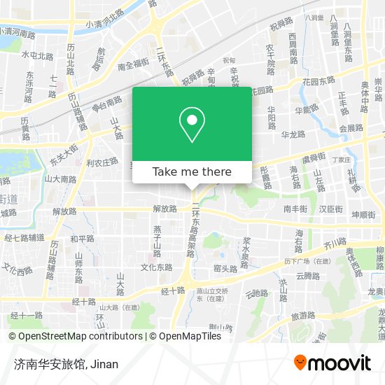 济南华安旅馆 map