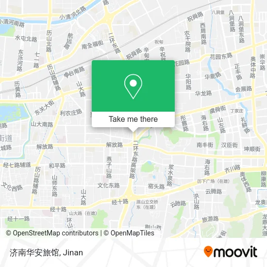 济南华安旅馆 map