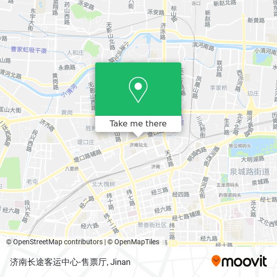 济南长途客运中心-售票厅 map