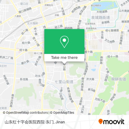 山东红十字会医院西院-东门 map