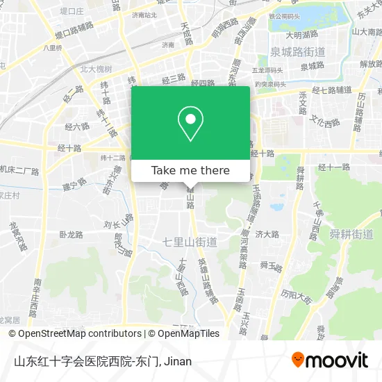 山东红十字会医院西院-东门 map