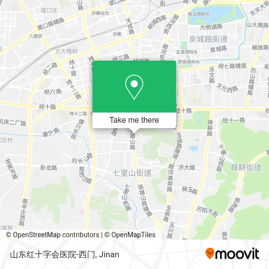 山东红十字会医院-西门 map