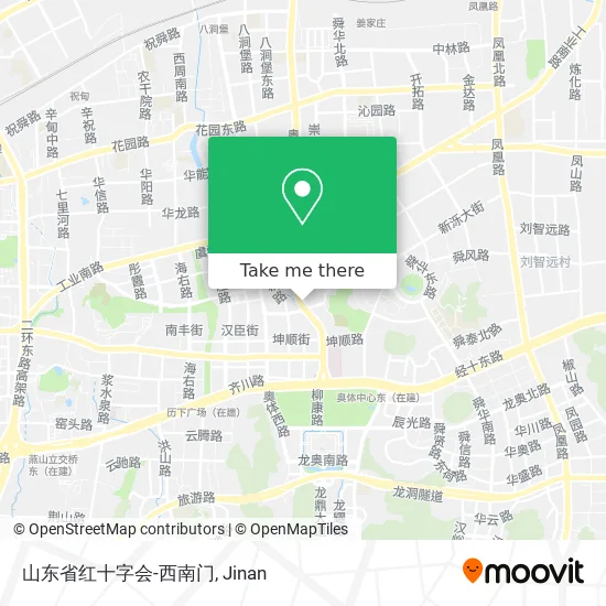 山东省红十字会-西南门 map