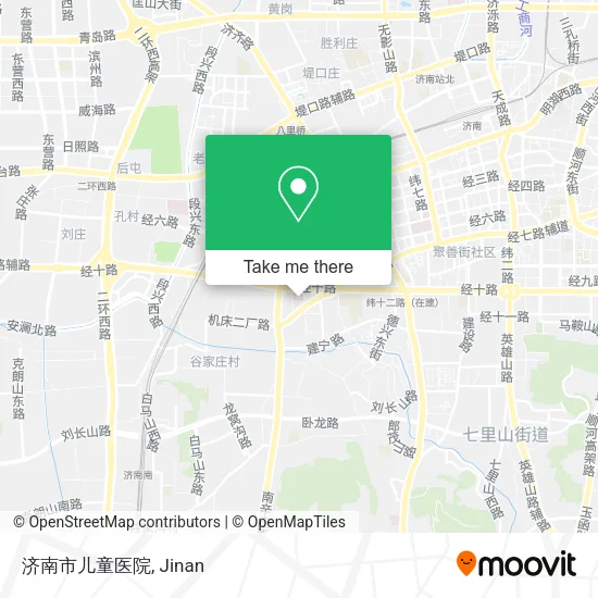 济南市儿童医院 map