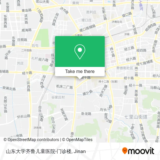 山东大学齐鲁儿童医院-门诊楼 map
