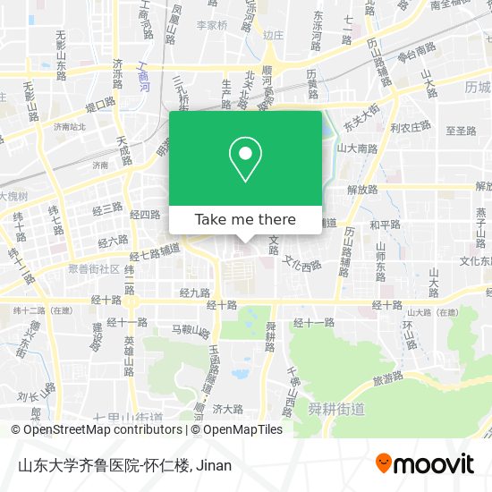 山东大学齐鲁医院-怀仁楼 map