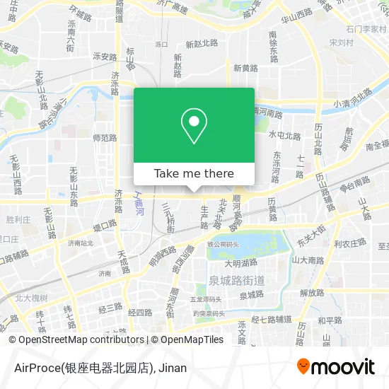 AirProce(银座电器北园店) map